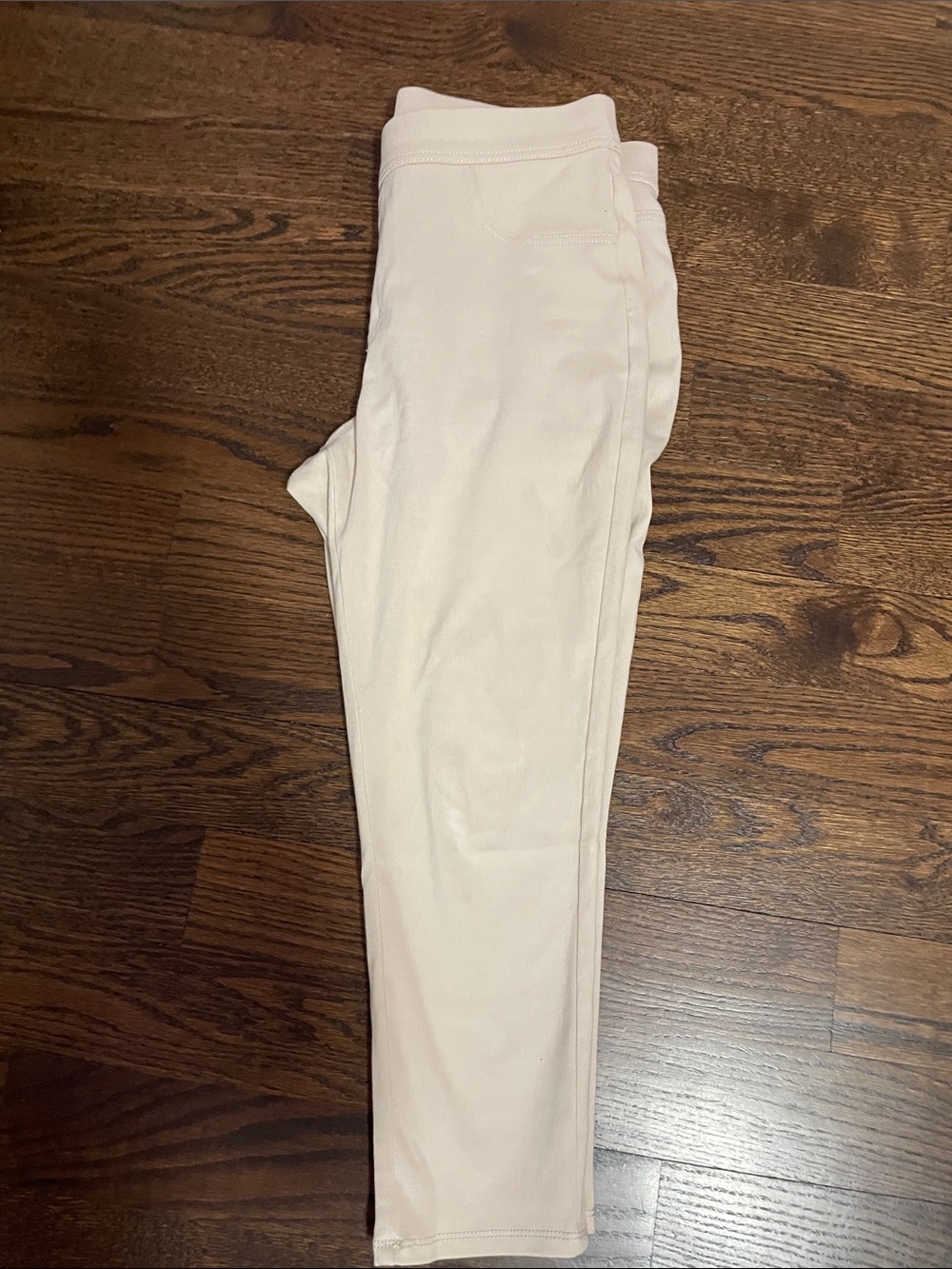 Women’s Cream Pull On Pants XL